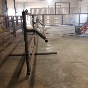 metal fence line feeder