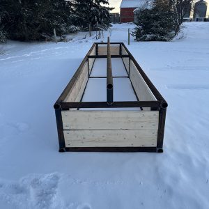 single silage bunk feeder